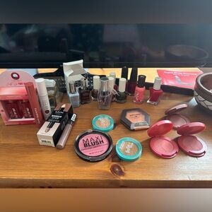 For thebaranov - Blush, bronzer, contour/highlight stick, lip & nail products.